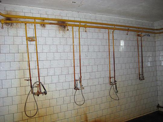 При царе Хрущёве здесь был душ.