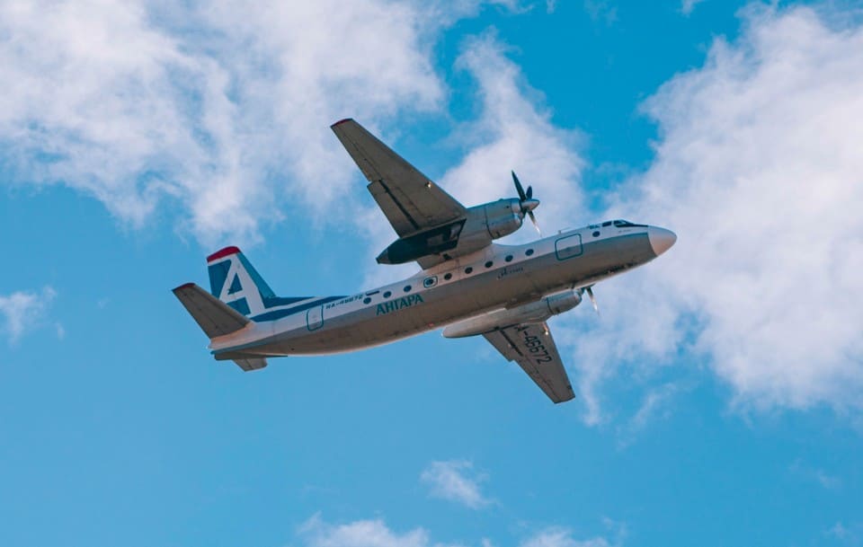 АН-24. Фото авиакомпании "Ангара"